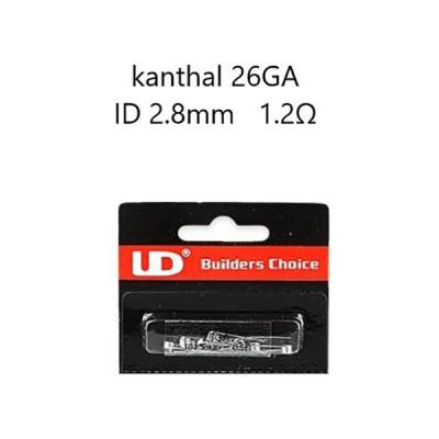 UD Prebuilt Kanthal 26ga Coils 1.2ohm 1τμχ